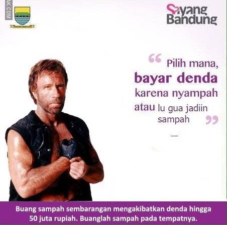 chuck norris selalu pertama di dunia meme
