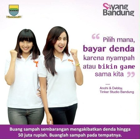 pengusaha pun ikutan membuat meme #SayangBandung